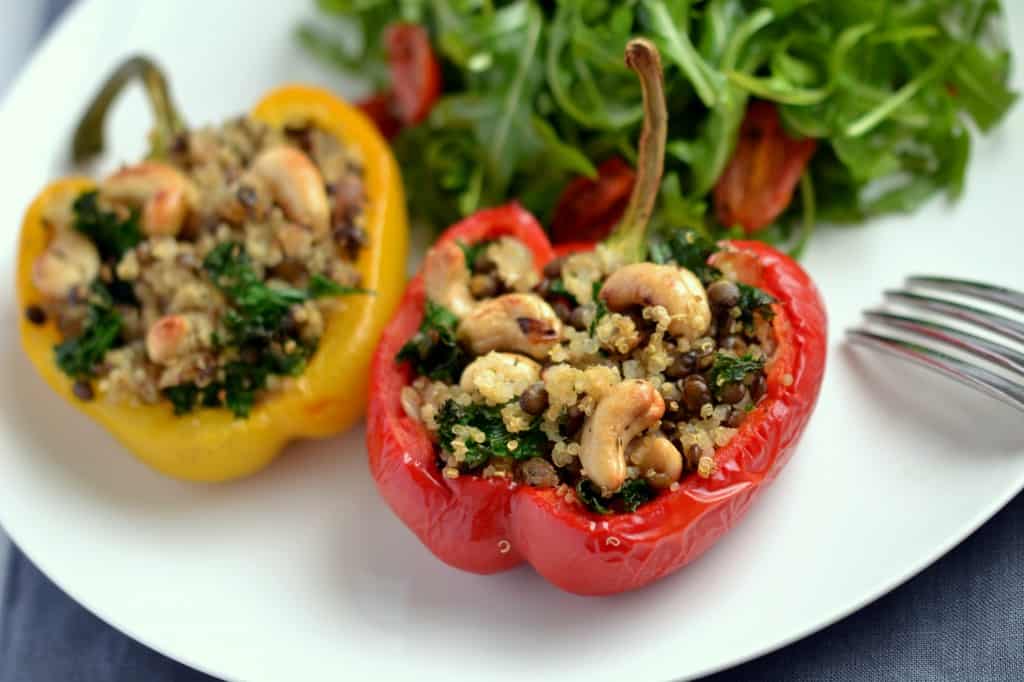 Vegan Stuffed Bell Peppers